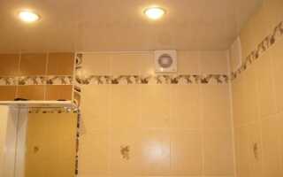 Вентиляция в ванной комнате и туалете: особенности и монтаж