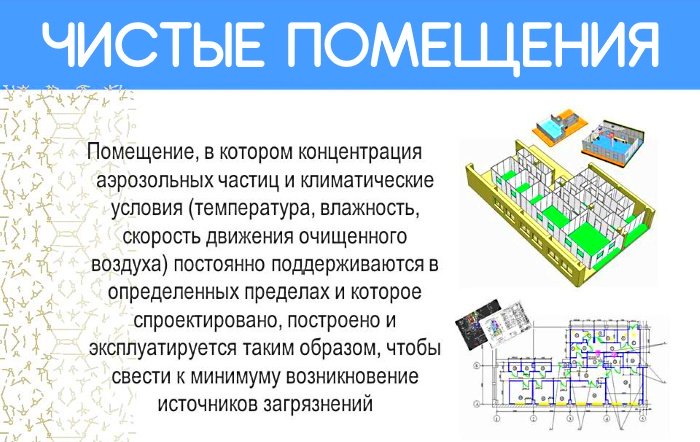 Что такое чистое помещение