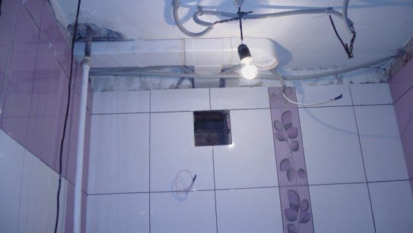 Фото вентиляционного отверстия в ванной комнате