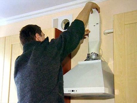 Монтаж кухонной вытяжки своими руками