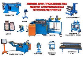 Пример линии для производства рекуператора вентиляции.