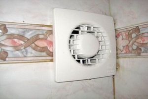 Вентиляция в ванной и туалете