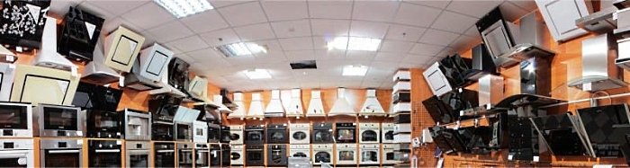 Широкий ассортимент кухонных вытяжек